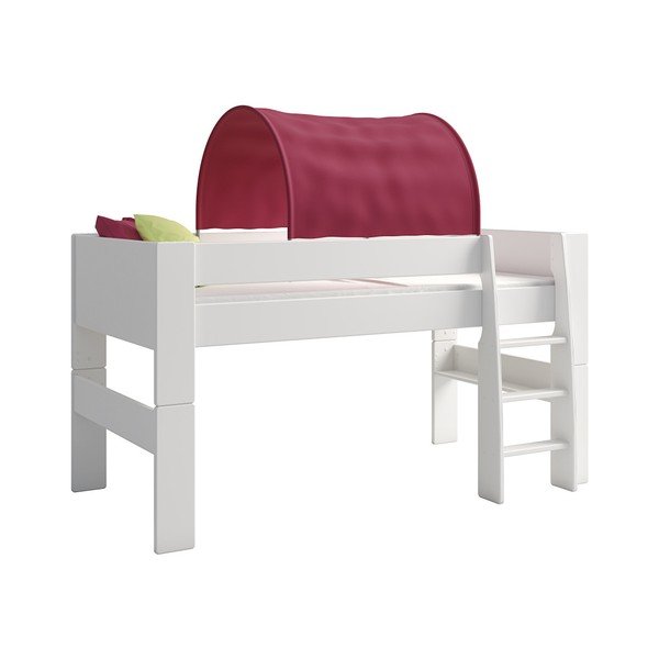 Czerwony baldachim nad łóżeczko dziecięce Steens For Kids