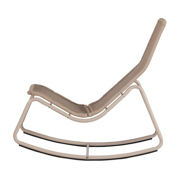 Beżowy fotel ogrodowy ze sztucznego rattanu Tom – WOOOD-image-3