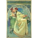 Reprodukcja obrazu Alfonsa Muchy Princess Hyazin – Fedkolor, 40x60 cm