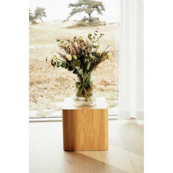 Stoliki zestaw 2 szt. w dekorze jesionu 40x40 cm Cubo – Jotex-image-2