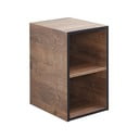 Brązowa szafka wisząca pod umywalkę w dekorze dębu 30x51 cm Set 374 – Pelipal