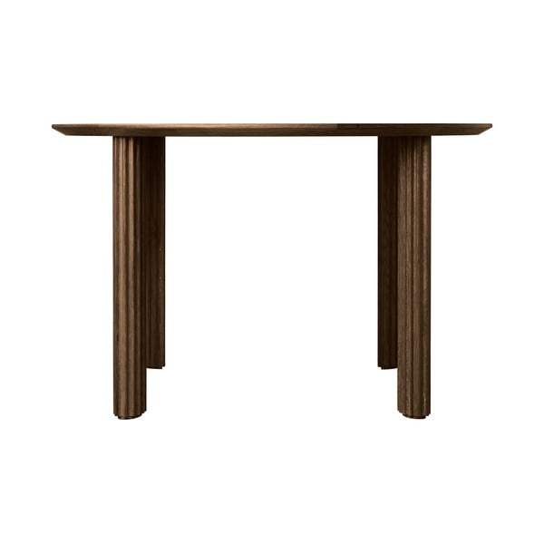 Okrągły stół z litego drewna dębowego ø 120 cm Comfort Circle – UMAGE-image-3