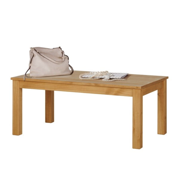 Naturalny stolik z drewna sosnowego Støraa Tommy