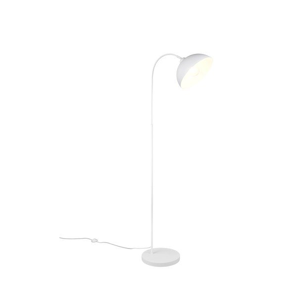 Biała lampa stojąca z metalowym kloszem (wysokość 170 cm) Sierra – Reality-image-4
