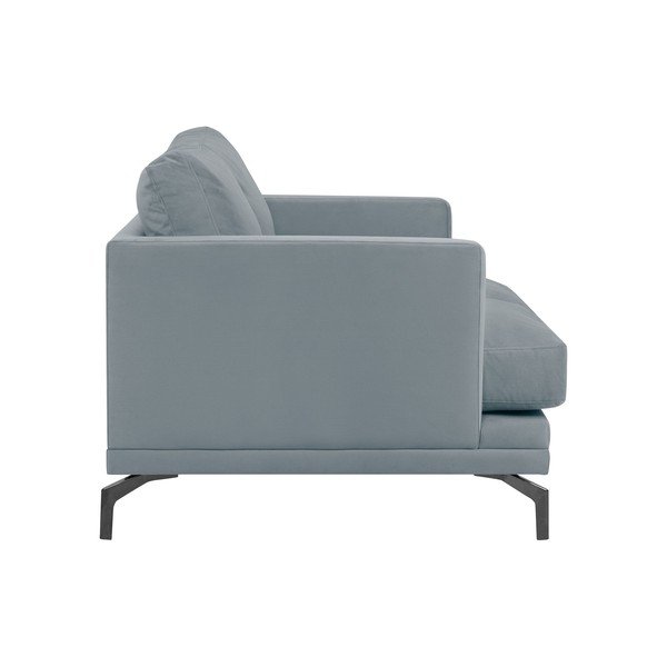 Szara sofa z czarną konstrukcją Windsor & Co Sofas Jupiter-image-2