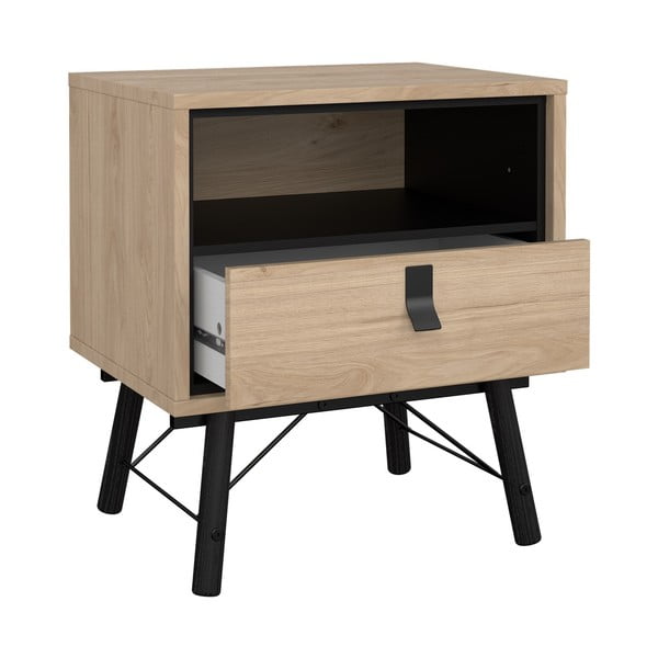 Szafka nocna w dekorze dębu Ry – Tvilum-image-3