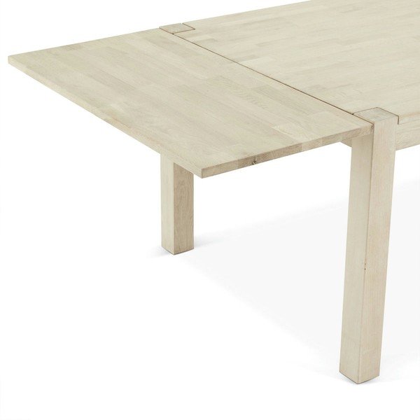 Dodatkowy blat do stołu z litego drewna dębowego 100x50 cm Texas – Furnhouse