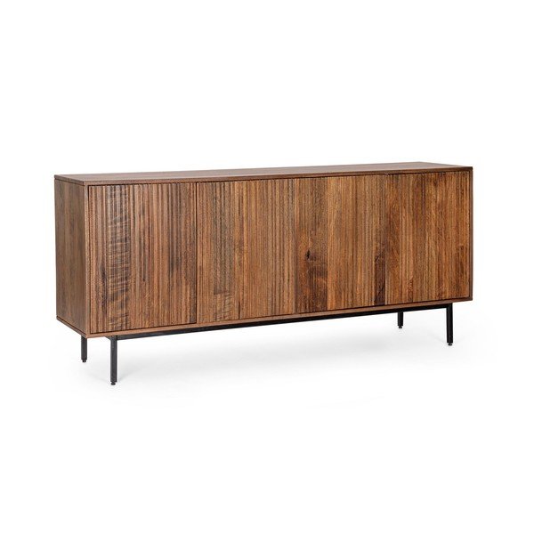 Komoda z litego drewna mango w naturalnym kolorze 170x75x40 cm Tadita – Bizzotto