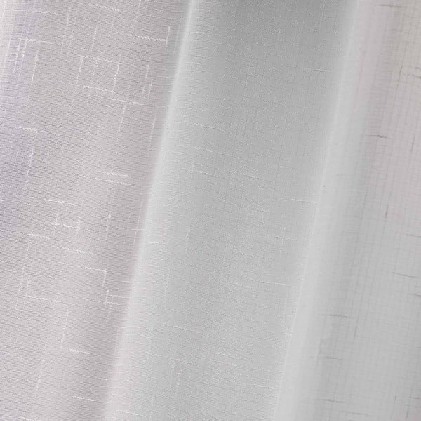 Białe firanki zestaw 2 szt. 60x160 cm Luminea – douceur d'intérieur-image-1