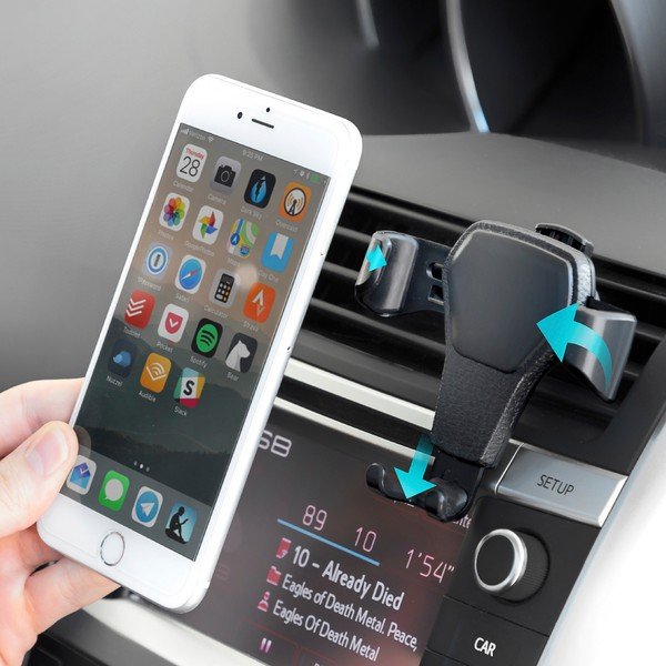 Uchwyt samochodowy na telefon InnovaGoods Gravity-image-3
