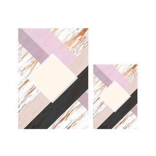 Zestaw 2 dywaników łazienkowych Mila Home Geometric