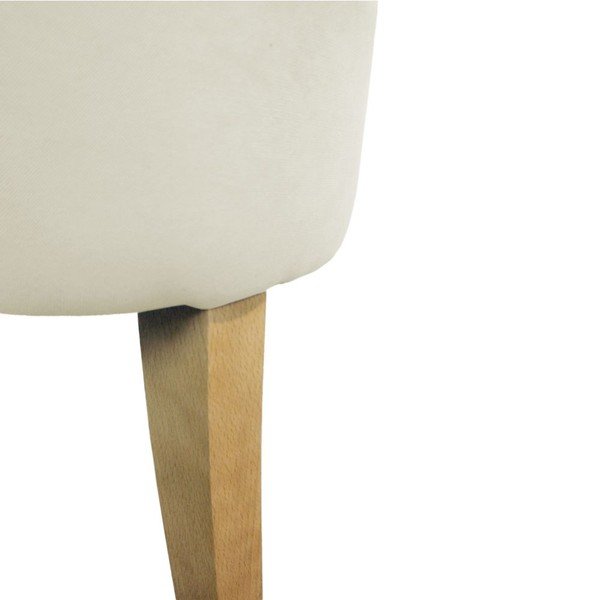 Fotel George Creme/Beech-image-1