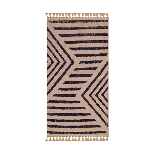 Beżowy dywan odpowiedni do prania 180x120 cm − Vitaus