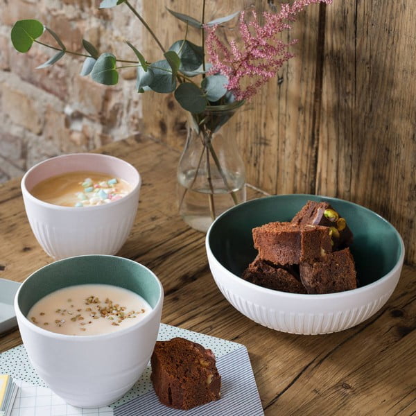 Biało-różowa porcelanowa miska Villeroy & Boch Blossom, 450 ml-image-1