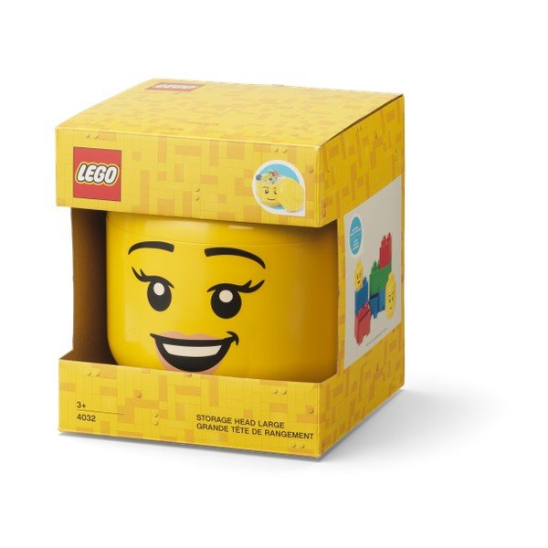 Plastikowy pojemnik dziecięcy Head – LEGO®-image-2