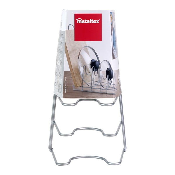 Metalowy stojak na patelnie Metaltex Lido-image-4