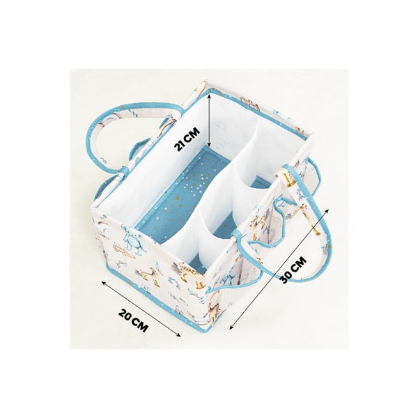 Tekstylny dziecięcy pojemnik na zabawki – Mioli Decor-image-4