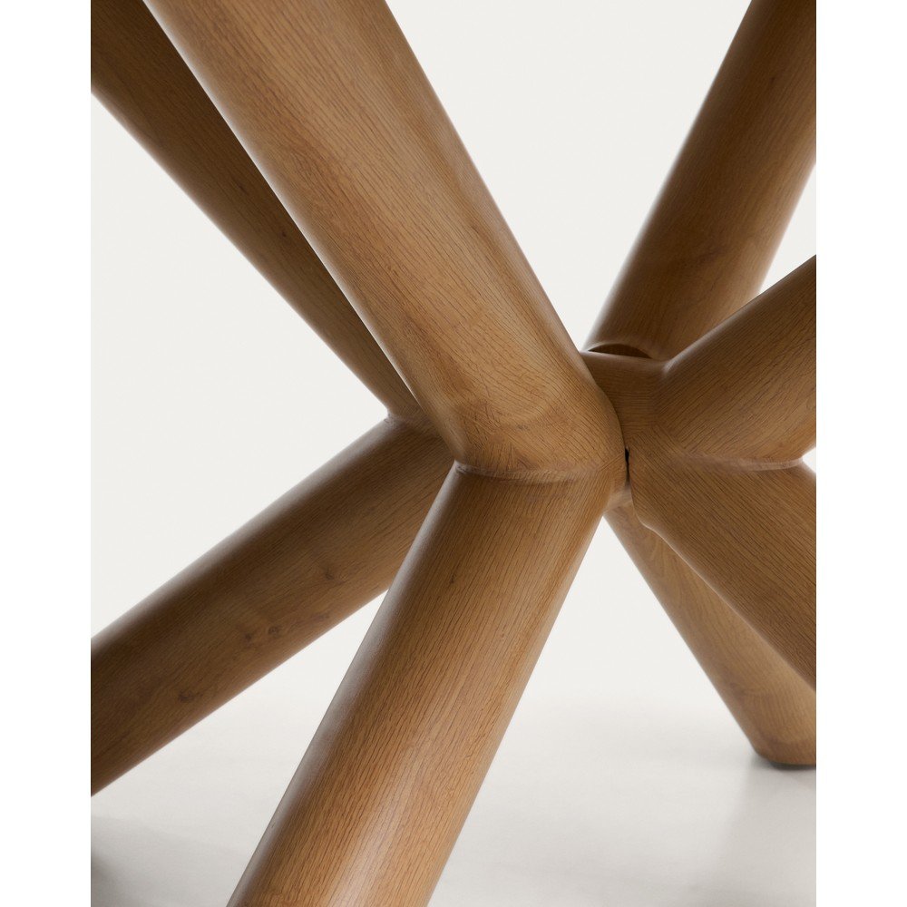 Okrągły stół ogrodowy z ceramicznym blatem ø 148 cm Mirtia – Kave Home (zdjęcie 7)