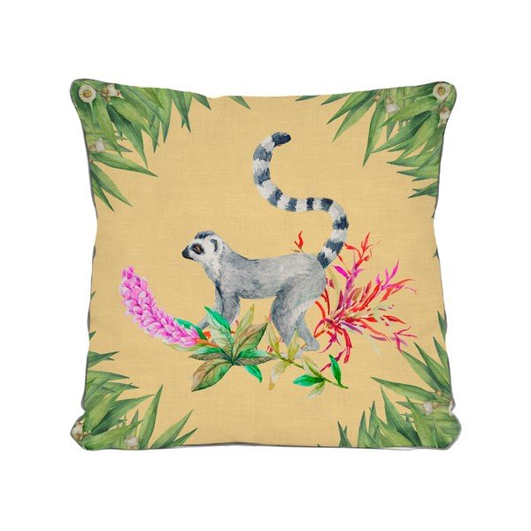 Poduszka Madre Selva Lemur, 45x45 cm