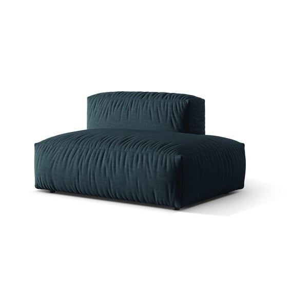 Ciemnoniebieski moduł sofy (prawostronny) Martina – Micadoni Home-image-1