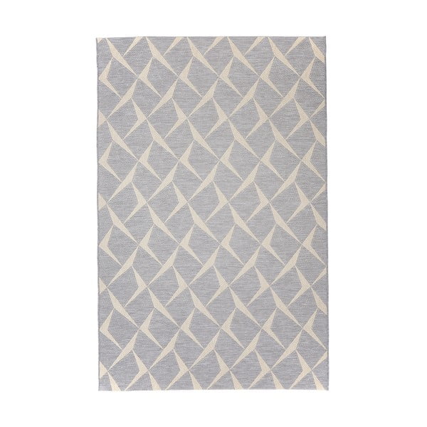 Szary dywan odpowiedni na zewnątrz Floorita Rete, 155x230 cm