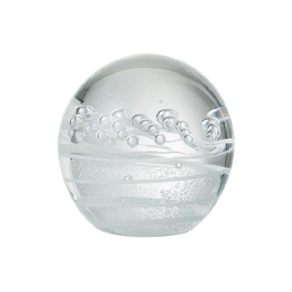 Dekoracyjna szklana kula J-Line Paperwei Bubble, ⌀ 8 cm