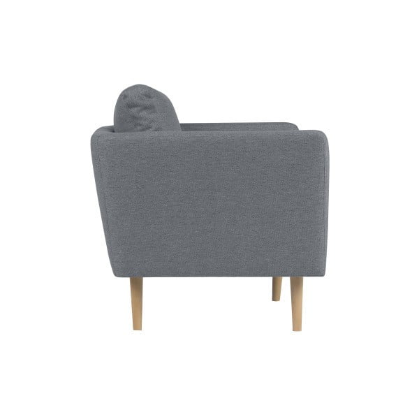 Jasnoszary fotel Mazzini Sofas Cactus-image-1
