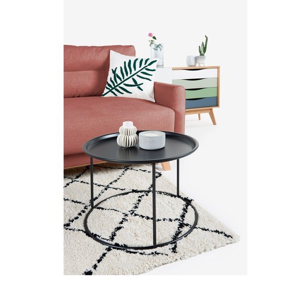 Różowa sofa rozkładana Bonami Selection Pop-image-1