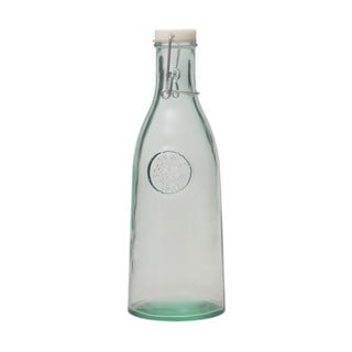 Butelka ze szkła z recyklingu z korkiem Ego Dekor Authentic, 1 l