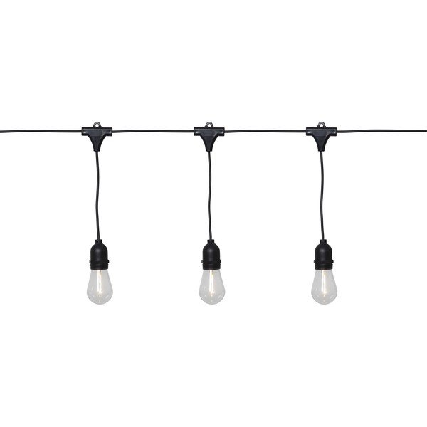 Czarna ogrodowa girlanda świetlna LED Star Trading String, dł. 3,6 m-image-2