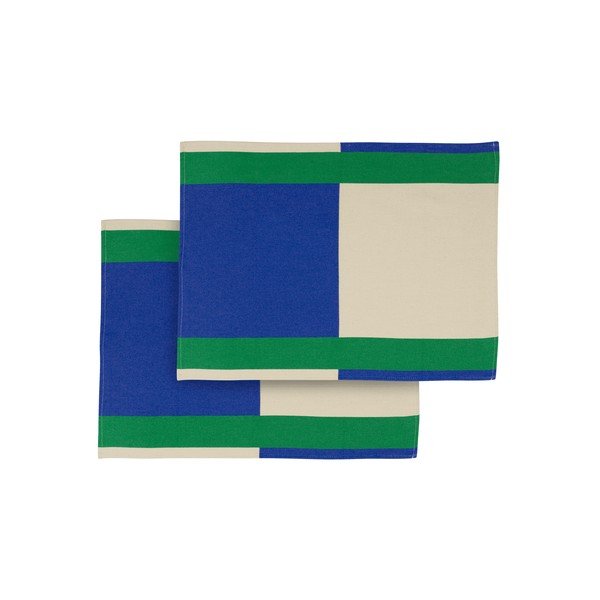 Bawełniane maty stołowe zestaw 2 szt. 39x50 cm Lubi – noo.ma