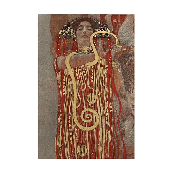 Reprodukcja obrazu Gustava Klimta - Hygieia, 90x60 cm
