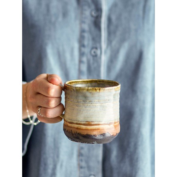 Kamionkowe kubki zestaw 4 szt. 380 ml Deana – Bloomingville-image-1