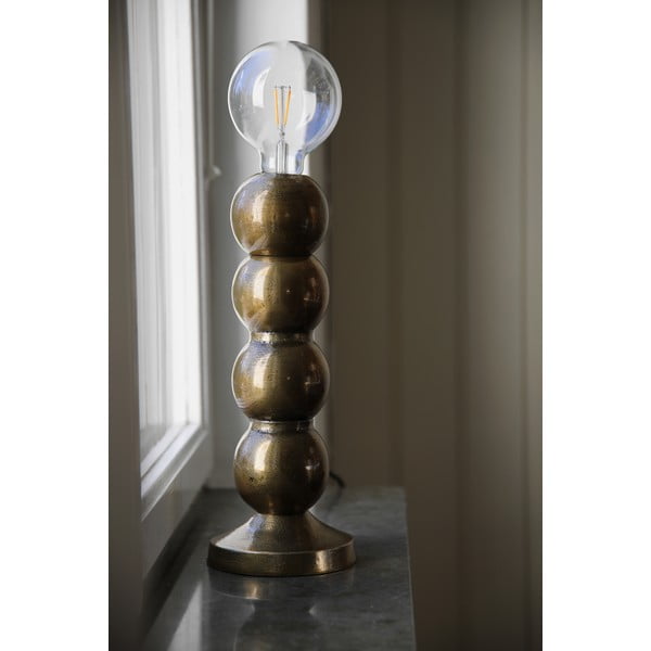 Lampa stołowa w kolorze złota (wysokość 33 cm) Gong – Markslöjd-image-1