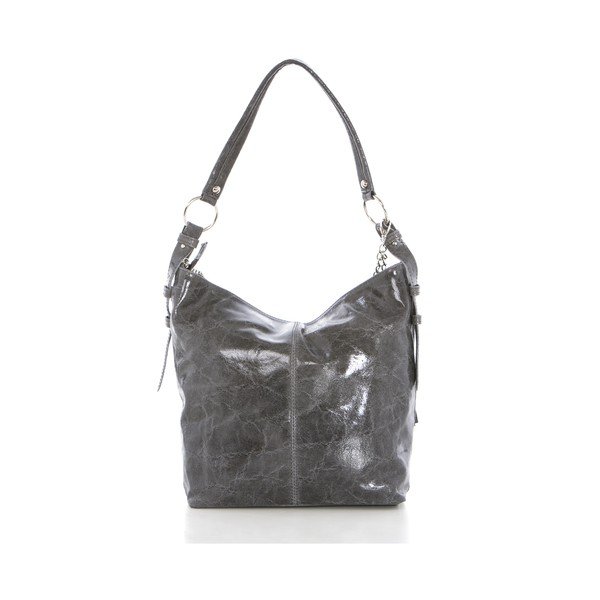 Skórzana torebka Hobo Grigio