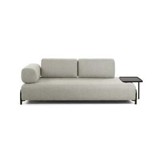 Beżowa sofa ze schowkiem Kave Home Compo