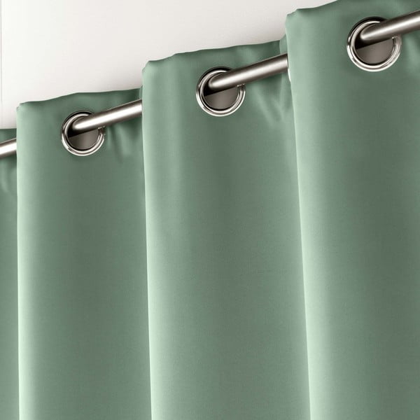 Jasnozielona zasłona zaciemniająca 135x240 cm Occult – douceur d'intérieur-image-1