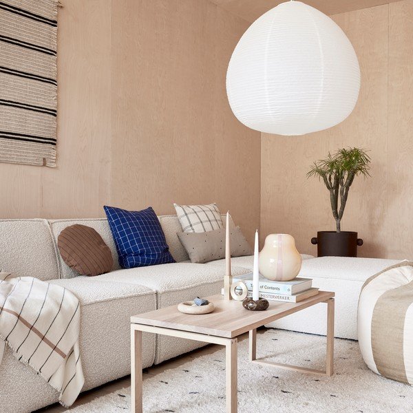Abażur w kolorze kości słoniowej ø 60 cm Kojo – OYOY Living Design-image-1