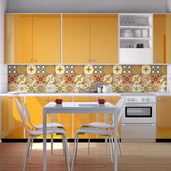 Zestaw 9 naklejek Ambiance Cottage, 10x10 cm-image-4