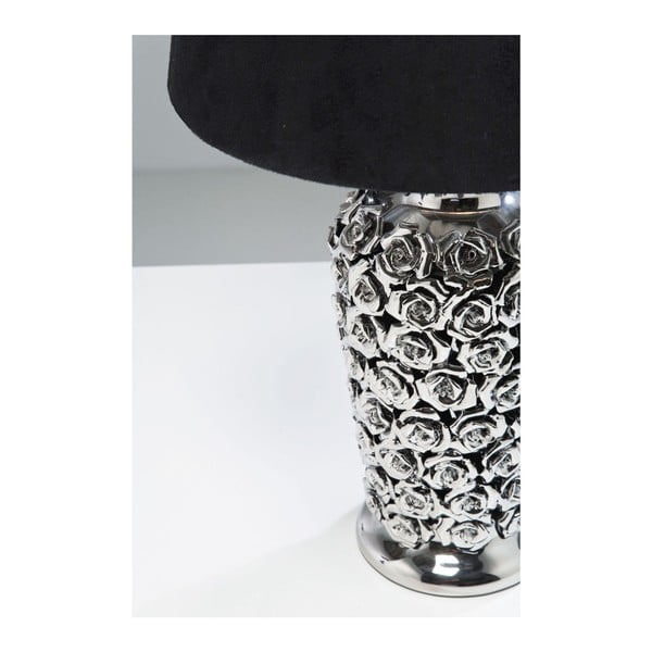 Lampa stołowa w srebrnej barwie Kare Design Rose-image-3