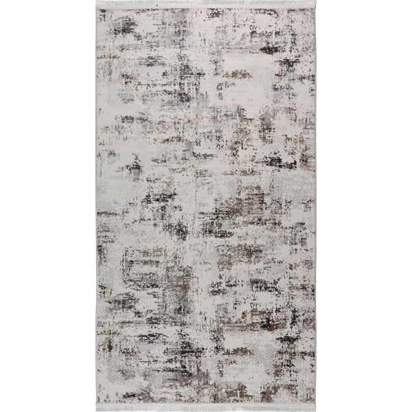 Kremowy/jasnobrązowy dywan odpowiedni do prania 160x230 cm Kahve – Vitaus