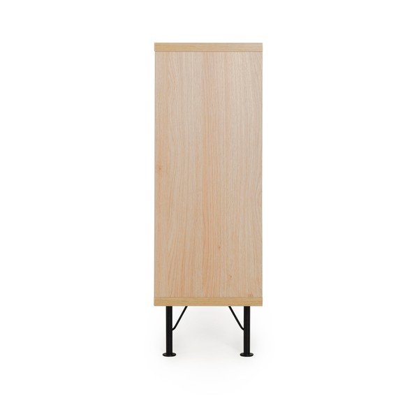 Czarny regał Tenzo Flow, 97x115 cm-image-2