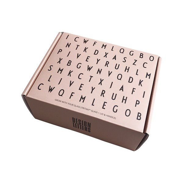 Różowy kubek dla dzieci Design Letters Grow With Your Cup-image-4