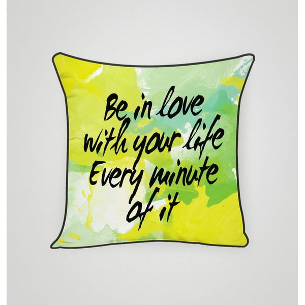 Poszewka na poduszkę In Love With Life, 45x45 cm
