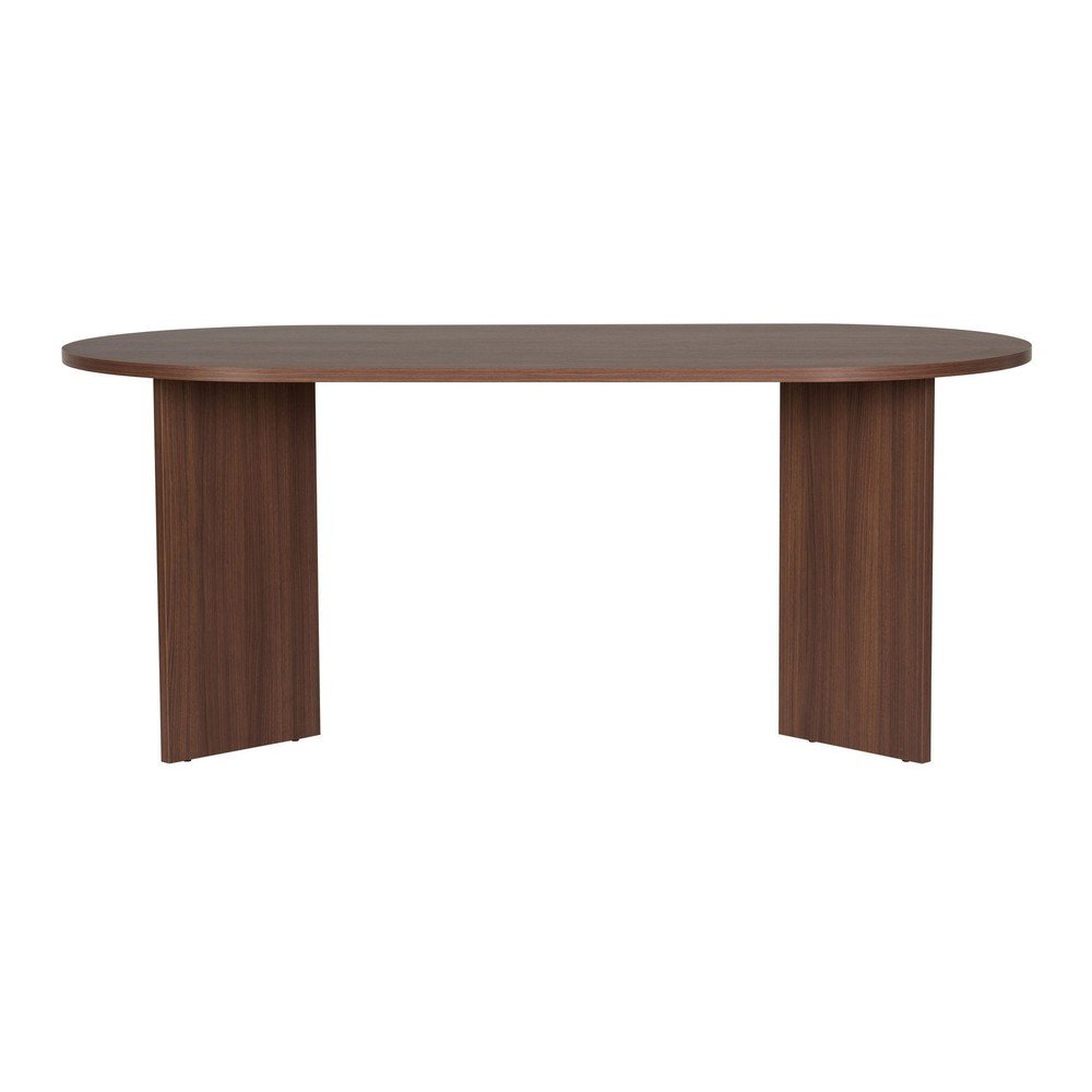 Stół w dekorze orzecha 89,5x180 cm Sablin – Kalune Design