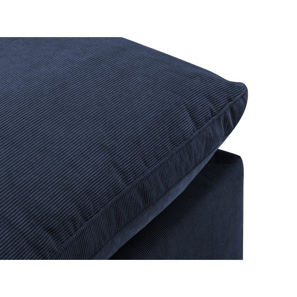 Ciemnoniebieska środkowa część sztruksowej sofy modułowej Windsor & Co Sofas Galaxy-image-1
