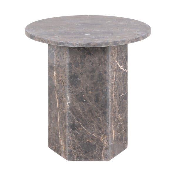 Marmurowy okrągły stolik ø 50 cm Naxos – Actona-image-3