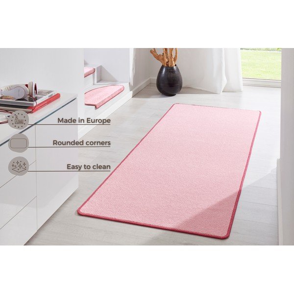 Jasnoróżowy chodnik 80x200 cm Fancy – Hanse Home-image-4