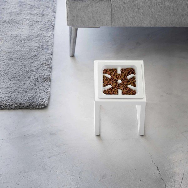 Miska ze stojakiem dla czworonoga ceramiczna Nooks – YAMAZAKI-image-3