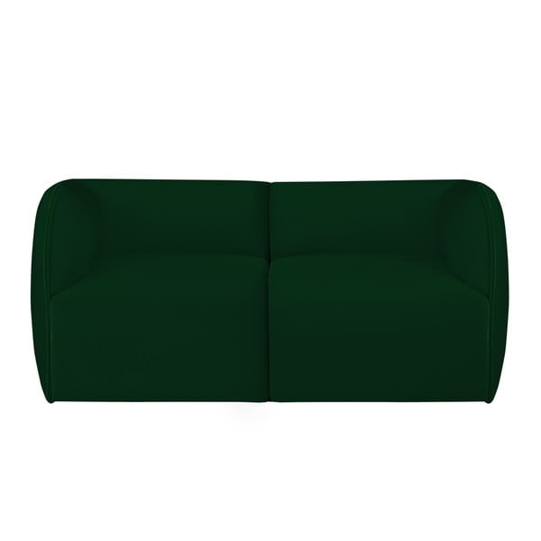 Zielona modułowa sofa 2-osobowa Norrsken Ebbe